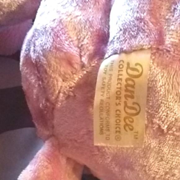 DAN DEE Vintage 11" Plush Elephant Collectable - Picture 2 of 3